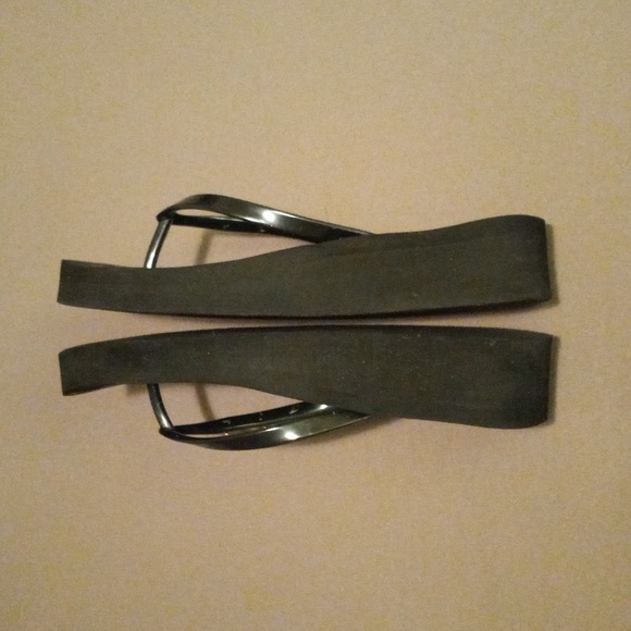 Bebe Foam Wedge Sandals Size 7.5 - Picture 6 of 8